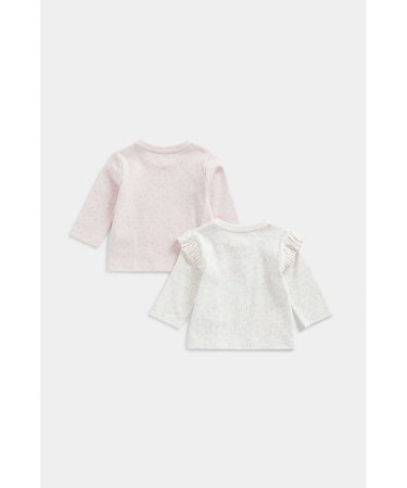 MOTHERCARE marškinėliai ilgomis rankovėmis 2 vnt., FB425 644669