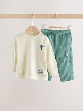 NEXT marškinėliai ilgomis rankovėmis ir kelnės, W60312, cm 