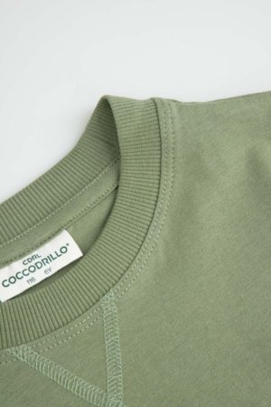 COCCODRILLO marškinėliai trumpomis rankovėmis, žali, WC6143202LBD-027-110, 110 cm 