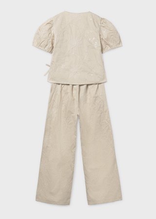 MAYORAL palaidinė ir kelnės, sand, 6.559-22, 140 cm 