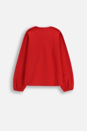 COCCODRILLO marškinėliai, raudoni, ZC5143102EJG-009-122, 122 cm 