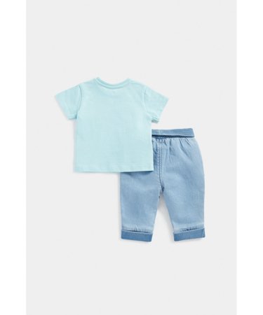 MOTHERCARE marškinėliai trumpomis rankovėmis ir kelnės, EC562 629095