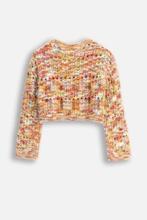 COCCODRILLO megztinis NOSTALGIC MEADOW GIRL JUNIOR, spalvotas, WC5172103NGJ-022-164, 164 cm 