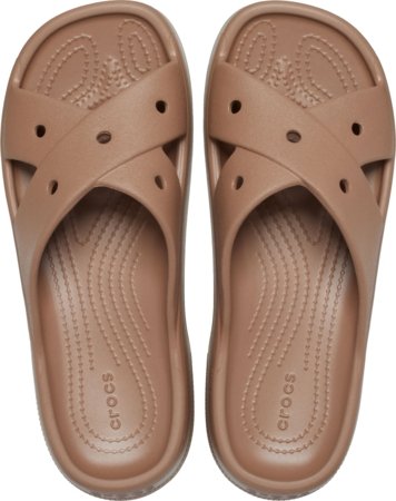 CROCS šlepetės, rudos, 210840-2JJ, 42,5 dydis 