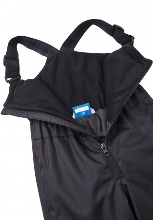 LASSIE žieminės slidinėjimo kelnės XOAN, juodos, 122 cm, 7100012A-9990 7100012A-9990-92