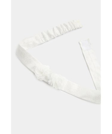 MOTHERCARE tekstiliniai batukai ir galvos juosta, EB873 