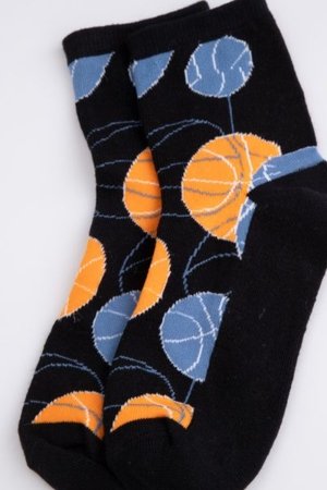 COCCODRILLO kojinės SOCKS BOY, juodos, WC5382207SOB-021-036, 36 cm 