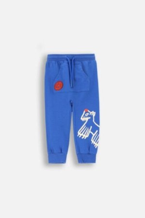 COCCODRILLO sportinės kelnės BETWEEN FRIENDS BOY NEWBORN, cobalt, ZC4120102BBN-032-086, 86 cm 