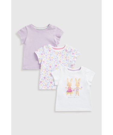 MOTHERCARE marškinėliai trumpomis rankovėmis, 3vnt., HC675 116 