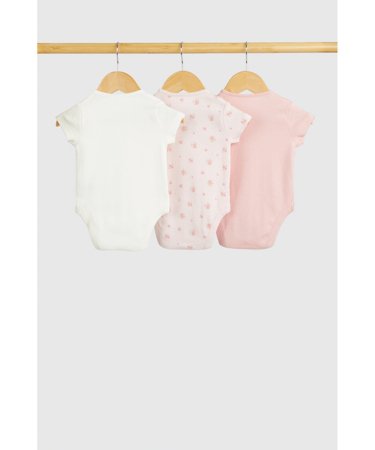 MOTHERCARE smėlinukas trumpomis rankovėmis, 3vnt., GF073 