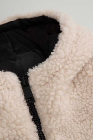 COCCODRILLO kailiniai OUTERWEAR GIRL JUNIOR, kreminiai, ZC5153102OGJ-003-164, 164 cm 