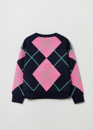 OVS GIRL3-10Y TRICOT 2H 3-4 BLUE 001829806 