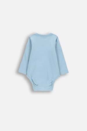 COCCODRILLO susegamas smėlinukas ilgomis rankovėmis, mėlynas, dydis 