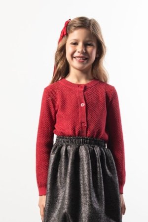 COCCODRILLO megztinis, raudonas, cm 