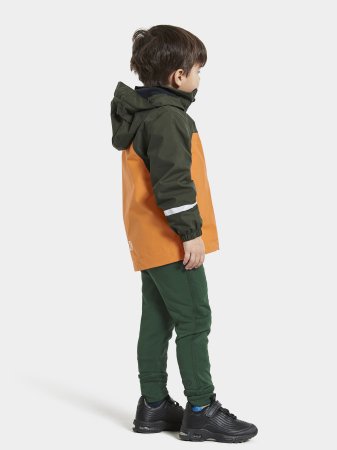 DIDRIKSONS striukė ENSO 2, žalia/oranžinė, 140 cm, 504401-251 504401-251-100