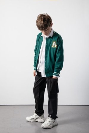 COCCODRILLO kelnės ACADEMY BOY JUNIOR, juodos, cm 