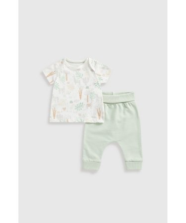 MOTHERCARE marškinėliai trumpomis rankovėmis ir kelnės, HD790 86 
