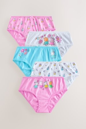 NEXT PEPPA PIG kelnaitės, 5 vnt., AE9142, 98-104 cm