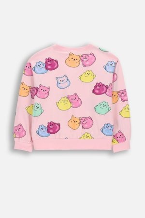 COCCODRILLO marškinėliai ilgomis rankovėmis, rožiniai, WC6143102SGK-007-098, 98 cm 