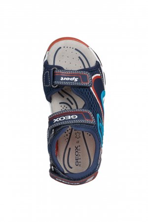 GEOX basutės navy/red, J020QB-014BU-C0735 J020QB-014BU-C0735-3