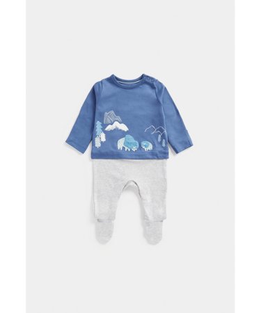 MOTHERCARE šliaužtinukas ilgomis rankovėmis, FE023  
