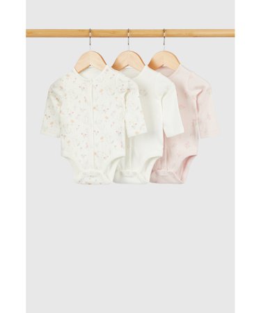 MOTHERCARE smėlinukas ilgomis rankovėmis 3 vnt., FC109 639998