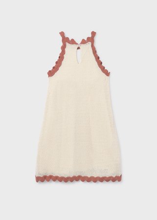MAYORAL suknelė be rankovių, bone, 6.911-34, 157  cm 