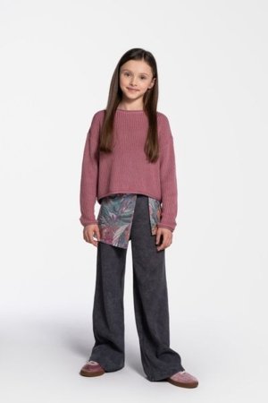 COCCODRILLO megztinis DREAM DIARIES GIRL JUNIOR, rožinis, WC5172101DGJ-033-164, 164 cm 