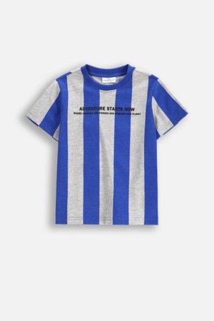 COCCODRILLO marškinėliai trumpomis rankovėmis MONOCHROME BOY KIDS, spalvoti, WC5143202MBK-022-122, 122 cm 