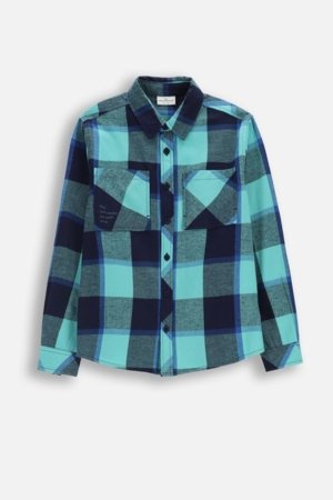 COCCODRILLO marškiniai, mėlyni, WC6136108CHB-013-140, 140 cm 