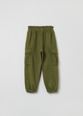 OVS 1 EN GIRL 3-10Y TROUSER 2 8-9 GREEN 001896156 