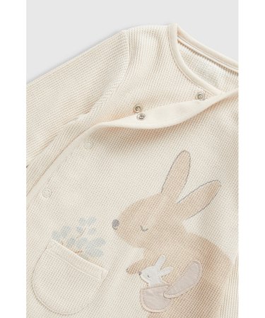 MOTHERCARE šliaužtinukas ilgomis rankovėmis, smėlinukas ir seilinukas, GF294 