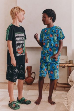 NEXT MINECRAFT pižama, 2 vnt., AC1076, 146 
