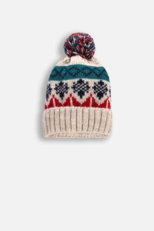 COCCODRILLO kepurė ACCESSORIES WINTER BOY, multicoloured, ZC4364304AWB-022-056, 56 cm 