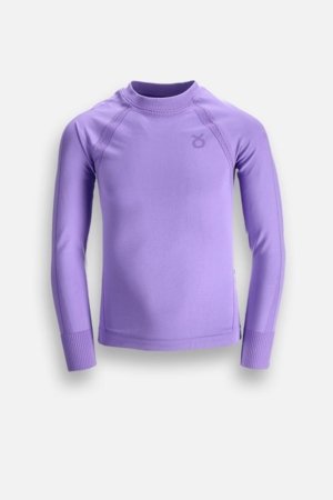 Lemon termo marškinėliai ilgomis rankovėmis, violetiniai, ZL6187201ACG-016-140, 140/146 dydis 