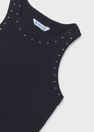 MAYORAL marškinėliai be rankovių, black, 6.013-25, 157  cm 