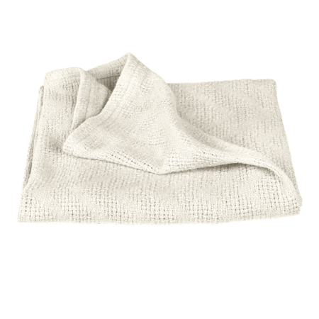 ROBA megztas pledas SEASHELLS OYSTER, 80x80 cm., White, 306113G281 