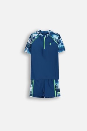 LEMON maudymosi kostiumėlis, tamsiai mėlynas, WL6376802SWB-022-140, 140 dydis 