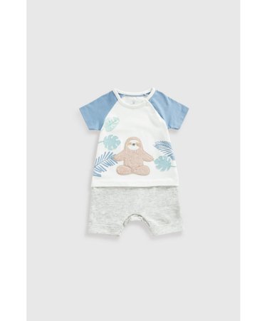 MOTHERCARE šliaužtinukas trumpomis rankovėmis, GF252 