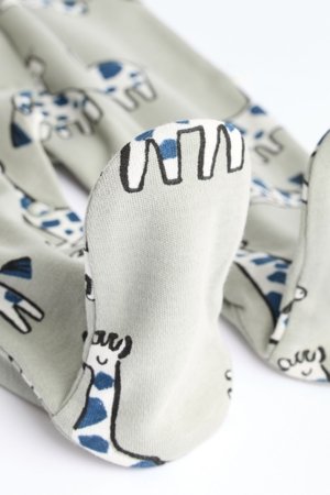 NEXT šliaužtinukas ilgomis rankovėmis, 3vnt., K79519 80-86 