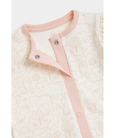 MOTHERCARE šliaužtinukas ilgomis rankovėmis, smėlinukas trumpomis rankovėmis ir seilinukas, FB429 644775