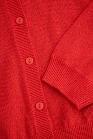 COCCODRILLO megztinis ELEGANT JUNIOR GIRL, raudonas, ZC4172201EJG-009-164, 164 cm 