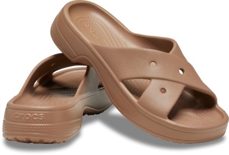 CROCS šlepetės, rudos, 210840-2JJ, 42,5 dydis 