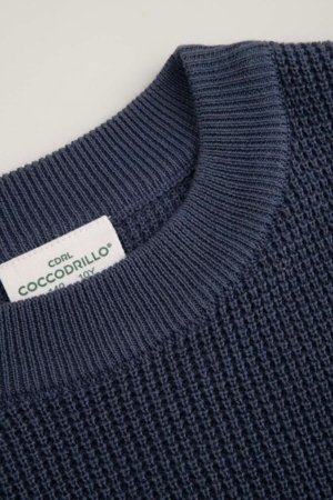 COCCODRILLO megztinis, mėlynas, WC6172101CSB-014-134, 134 cm 