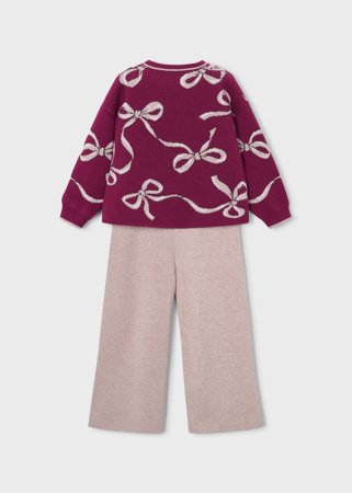 MAYORAL megztinis ir kelnės, raspberry, 4.527-67, cm 