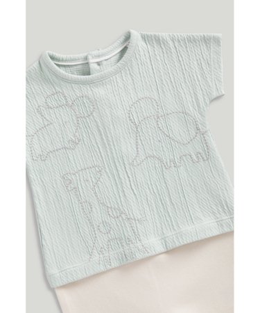 MOTHERCARE marškinėliai trumpomis rankovėmis ir tamprės, LL806 80 