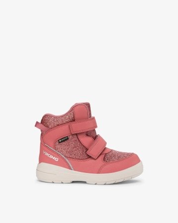 VIKING žieminiai batai FUN GLITTER WARM GTX, rožiniai, 3-94615-9, 30 dydis 