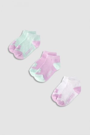 COCCODRILLO kojinės BASIC SOCKS, multicoloured, 3 vnt., WC3383702BAS-022 WC3383702BAS-022-036