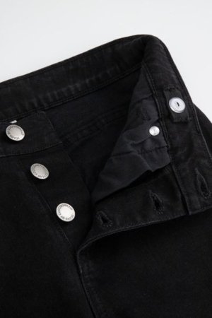 COCCODRILLO kelnės JEANS COLLECTION GIRL, juodos, ZC5123108JCG-021-146, 146 cm 