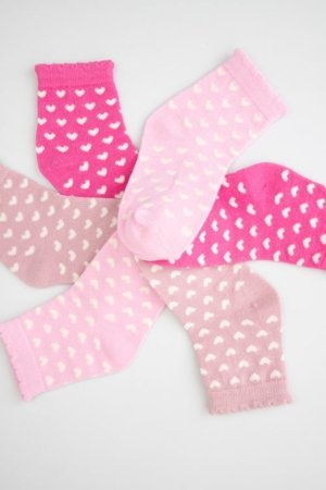 COCCODRILLO kojinės, rožinės, WC6383601SOG-022-019, 19/22 cm 